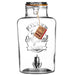 Kilner Glass Clip Top Round Drinks Dispenser (8L) | {{ collection.title }}