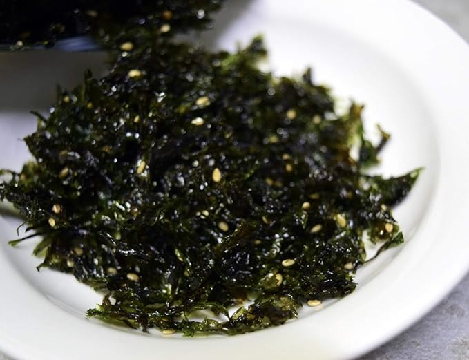 Kimnori Seasoned Crispy Seaweed Original Flavour (40g) - LemonSalt