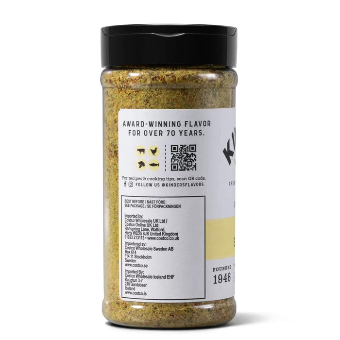 Kinder's Buttery Steakhouse Seasoning (295g) - LemonSalt