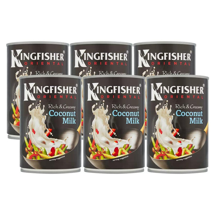 Kingfisher Oriental Coconut Milk (6x400ml) - LemonSalt