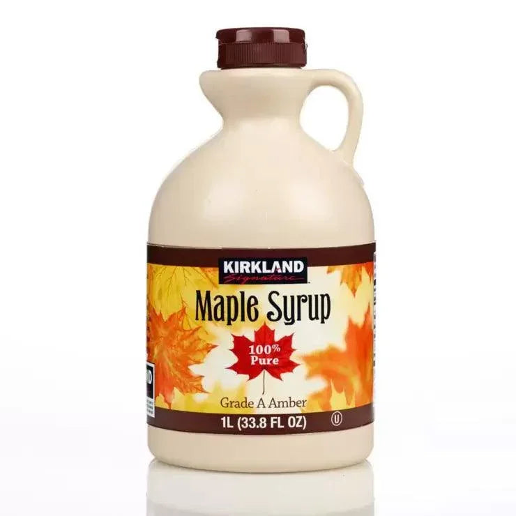 Kirkland Signature 100% Pure Grade A Amber Maple Syrup (1L)