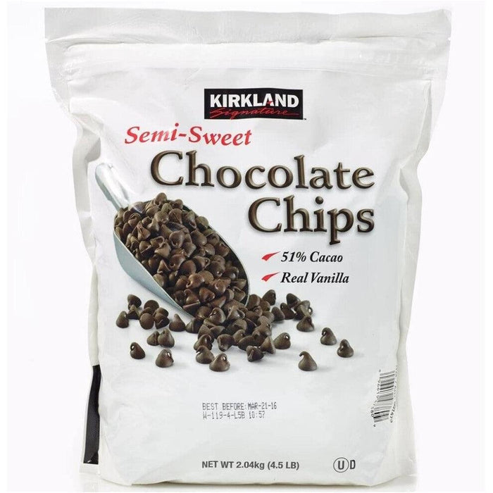 Kirkland Signature Chocolate Chips (2.04kg) - LemonSalt