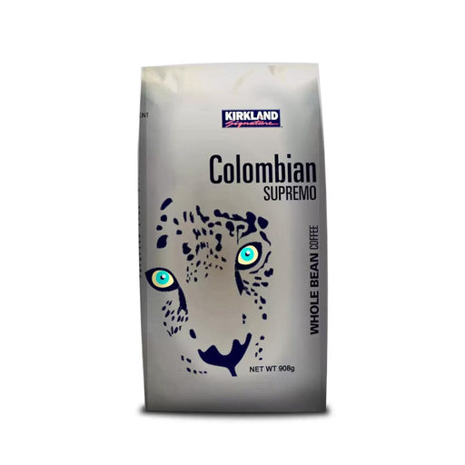 Kirkland Signature Colombian Supremo Whole Bean Coffee (908g) - LemonSalt
