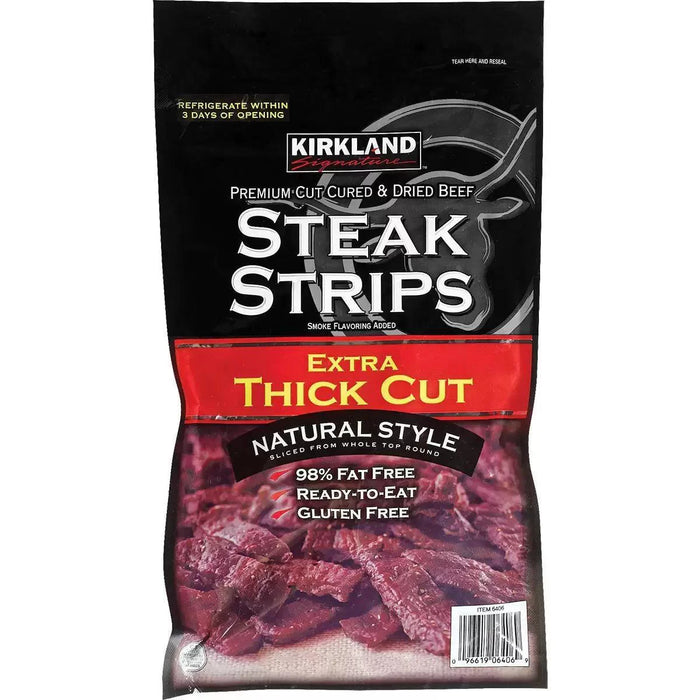 Kirkland Signature Extra Thick Cut Steak Strips (300g)