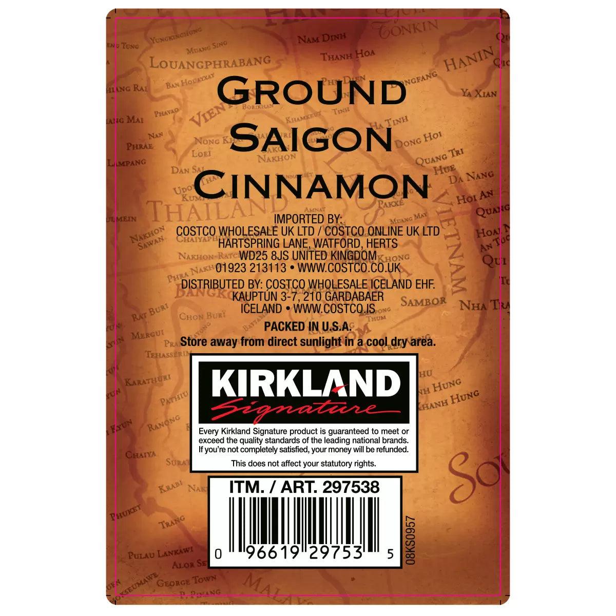 Kirkland Signature Ground Saigon Cinnamon (303g) - LemonSalt