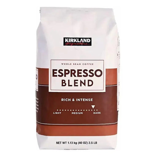 Kirkland Signature Whole Bean Coffee Espresso Blend (1.13kg) - LemonSalt