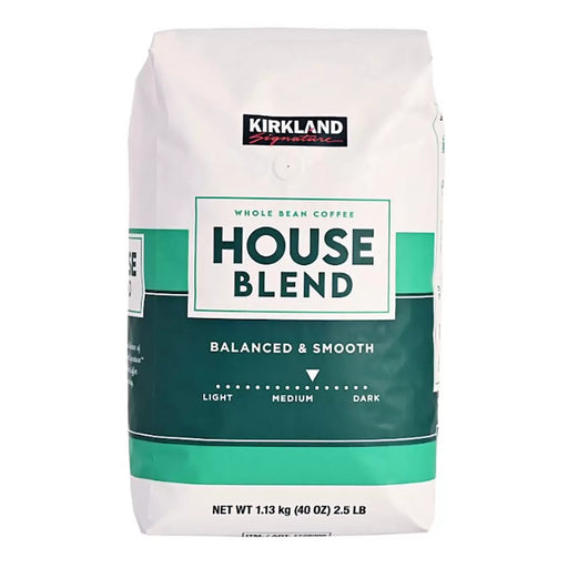 Kirkland Signature Whole Bean Coffee House Blend (1.13kg) - LemonSalt
