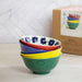 KitchenCraft Patterned Stoneware Bowls (4 Pack) | {{ collection.title }}
