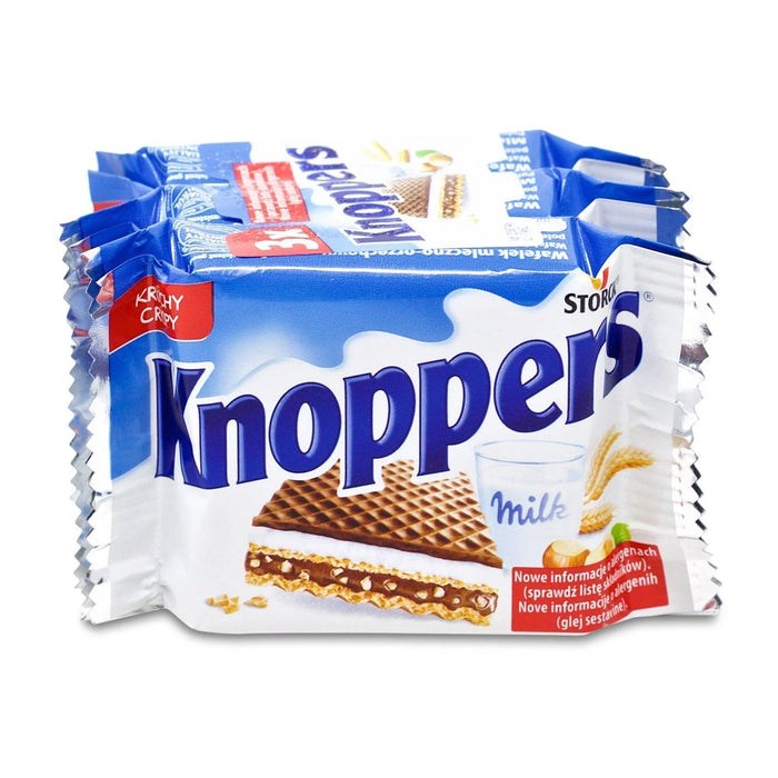 Knoppers Hazelnut Cream Filled Wafers - 3pck (75g)