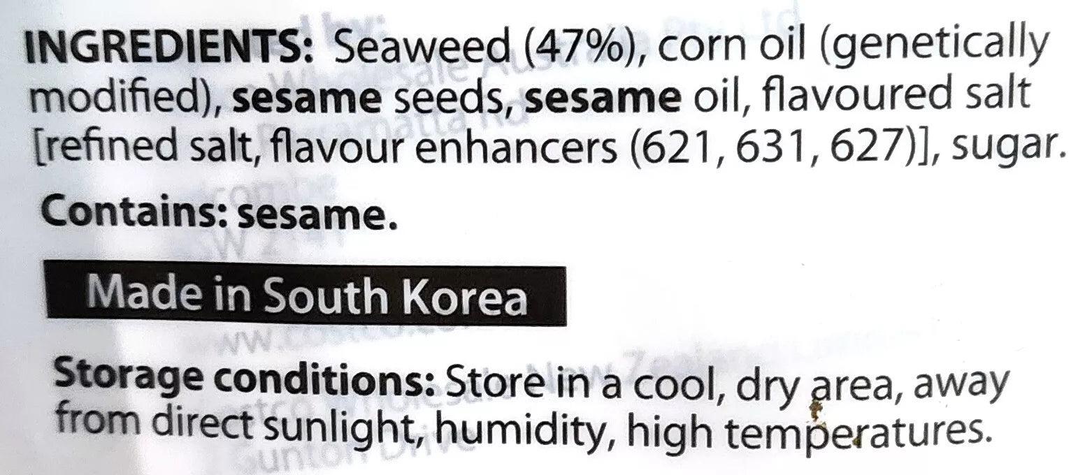 Korean Roasted Seaweed Flakes (3 x 80g) - LemonSalt