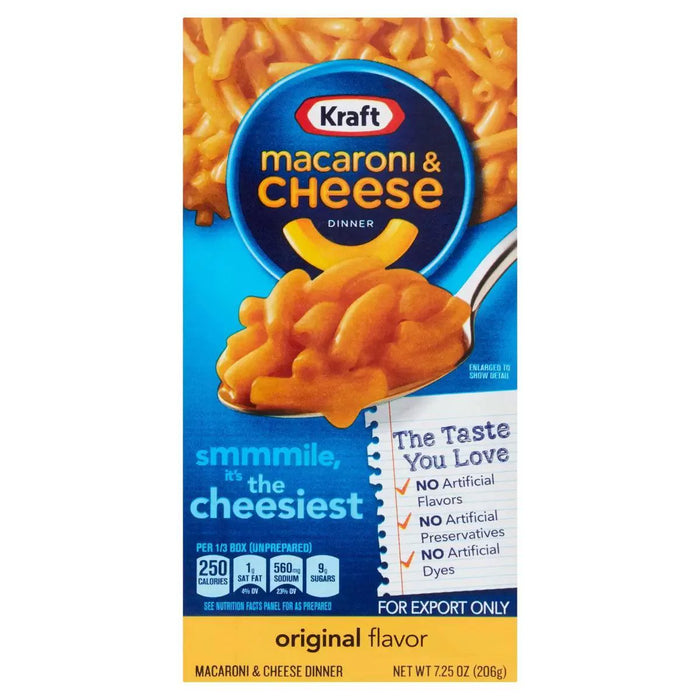 Kraft Macaroni & Cheese Dinner (206g)