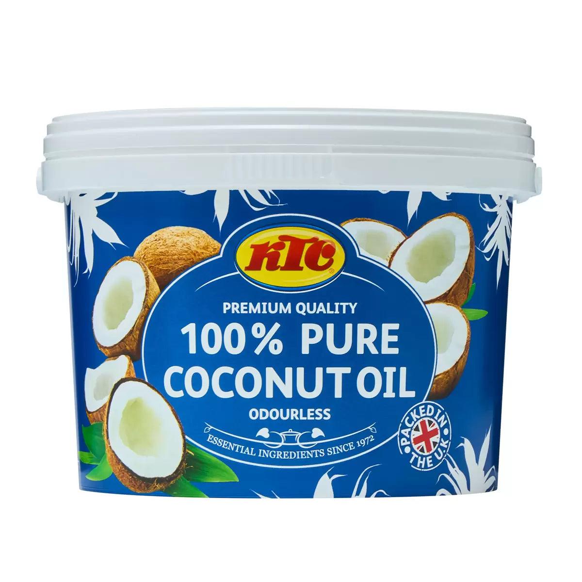 KTC 100% Pure Coconut Oil (2.5L) - LemonSalt