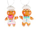 Kurt Adler Dough Gingerbread Chef Ornament (2 Pieces) - LemonSalt