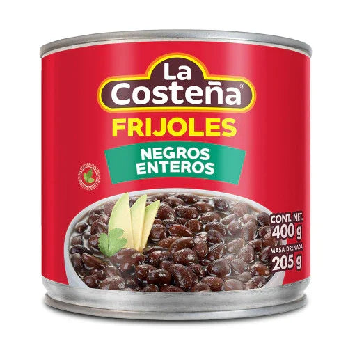 La Costena Black Whole Beans (400g) - LemonSalt
