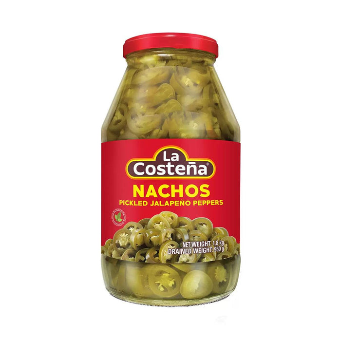 La Costeña Pickled Jalapeño Peppers (1.8kg) - LemonSalt