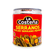 La Costena Serrano Whole Chillies (199g)