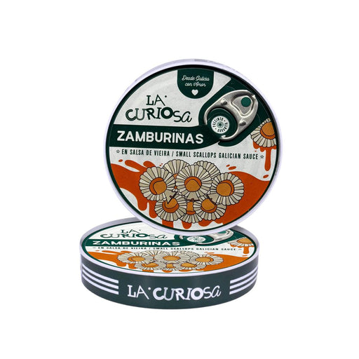 La Curiosa - Galician Scallops in Scallop Sauce (111g) - LemonSalt