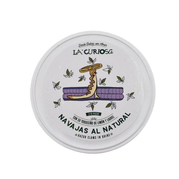 La Curiosa - Razor Shell Clams in Brine (111g) - LemonSalt