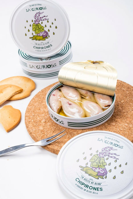 La Curiosa - Squids in Olive Oil (120g) - LemonSalt