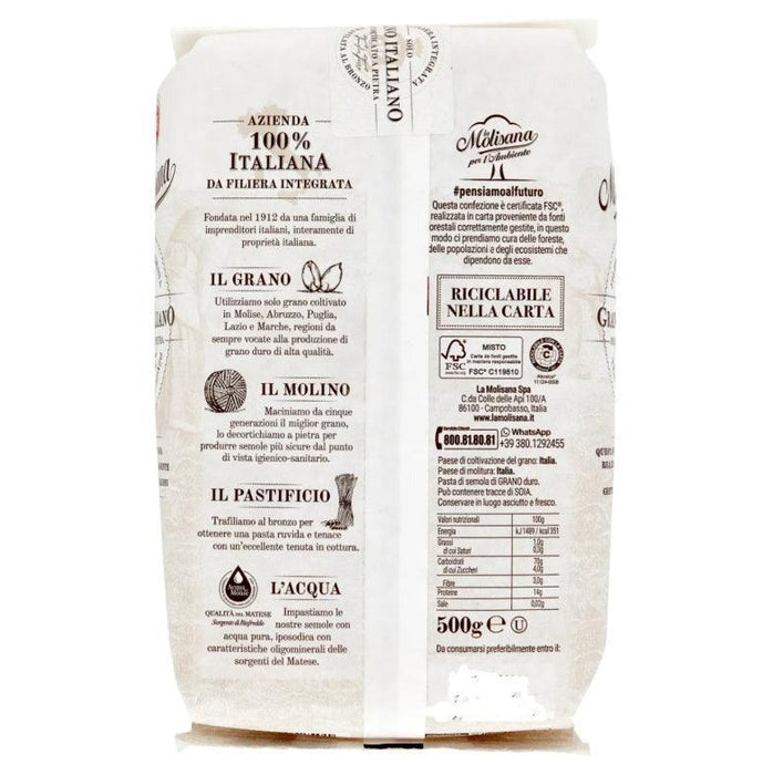 La Molisana Conchiglie Rigate Pasta Nº25 (500g)