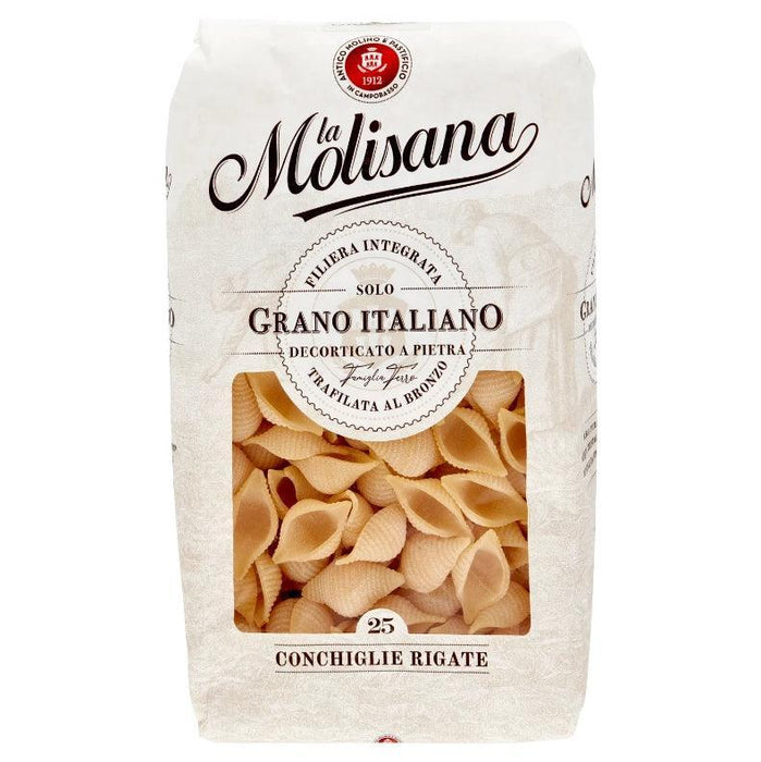 La Molisana Conchiglie Rigate Pasta Nº25 (500g)