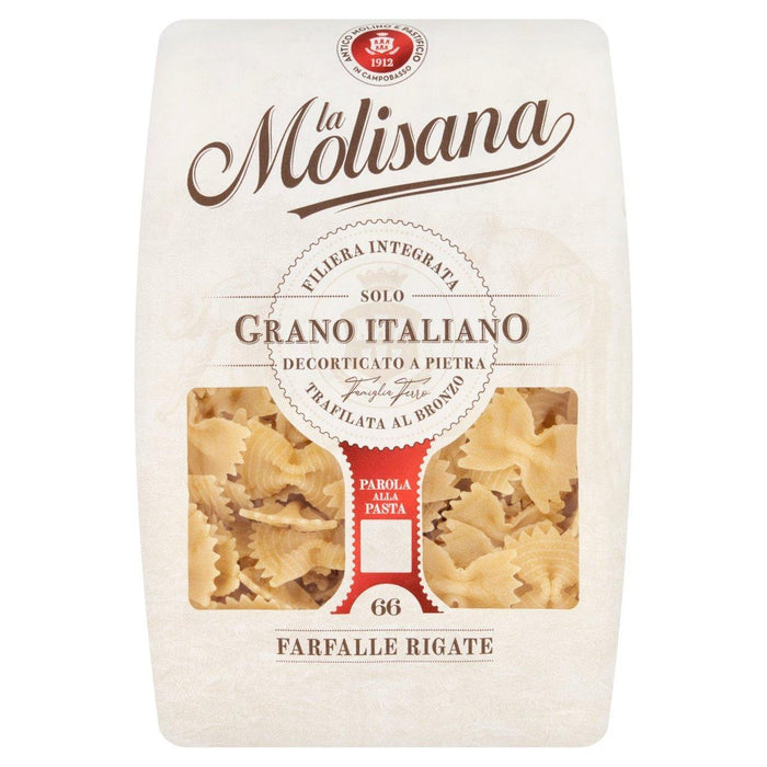 La Molisana Farfalle Rigate Pasta Nº66 (500g)