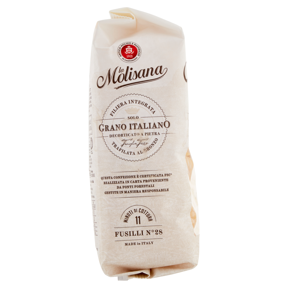 La Molisana Fusilli Pasta (500g) - LemonSalt
