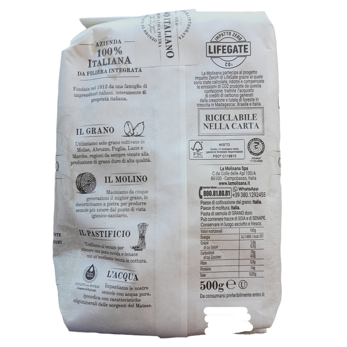 La Molisana Penne Rigate Pasta (500g) - LemonSalt