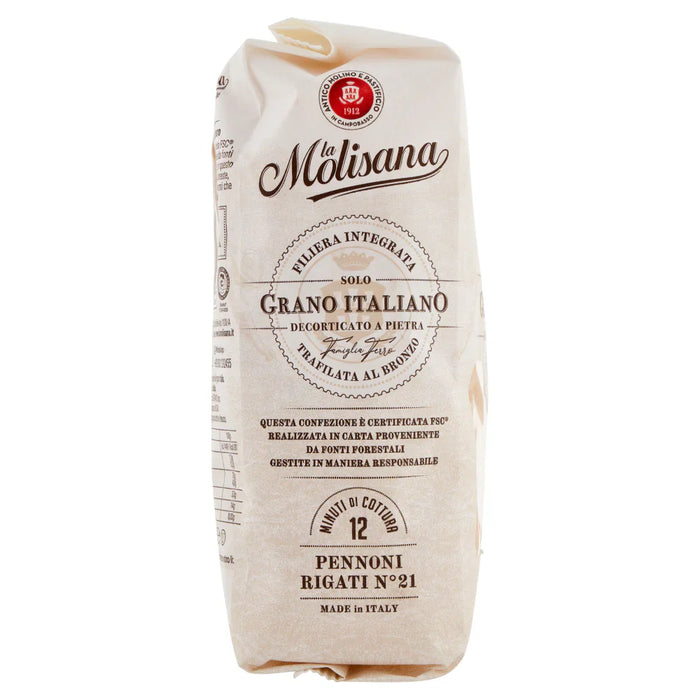 La Molisana Pennoni Rigati Pasta (500g)