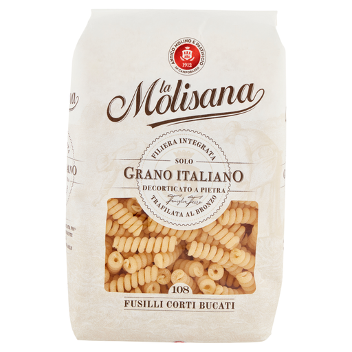 La Molisana Short Fusilli Pasta (500g) - LemonSalt