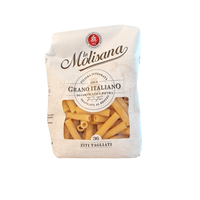 La Molisana Ziti Tagliati Pasta (500g) - LemonSalt