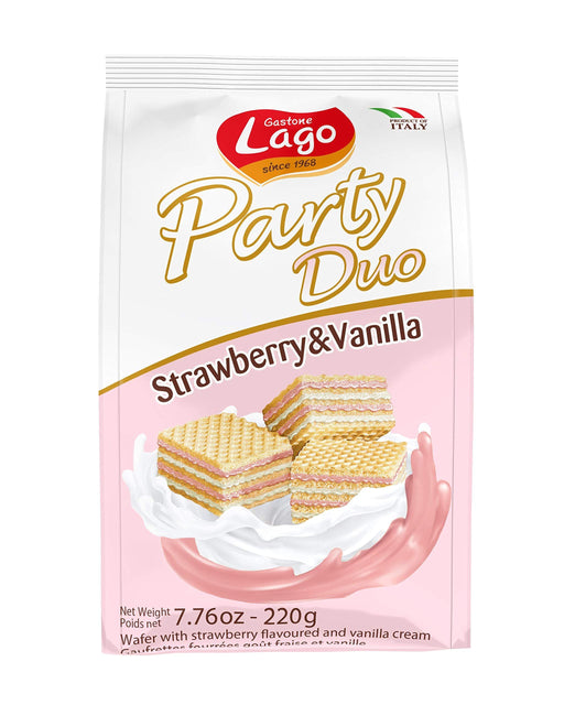 Lago - Party Duo Strawberry & Vanilla (220g) | {{ collection.title }}