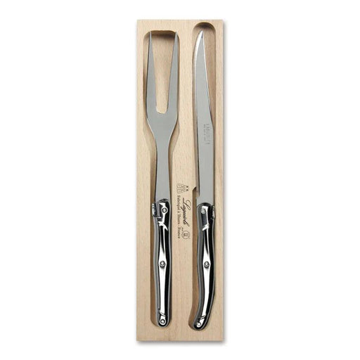 Laguiole Carving Set - Stainless Steel | {{ collection.title }}