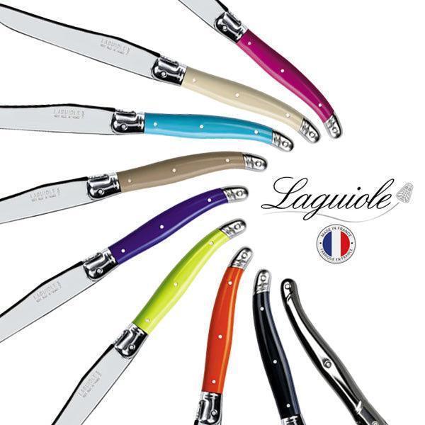 Laguiole French Style Fine Dining Dinner Knife 23cm - Ivory - LemonSalt