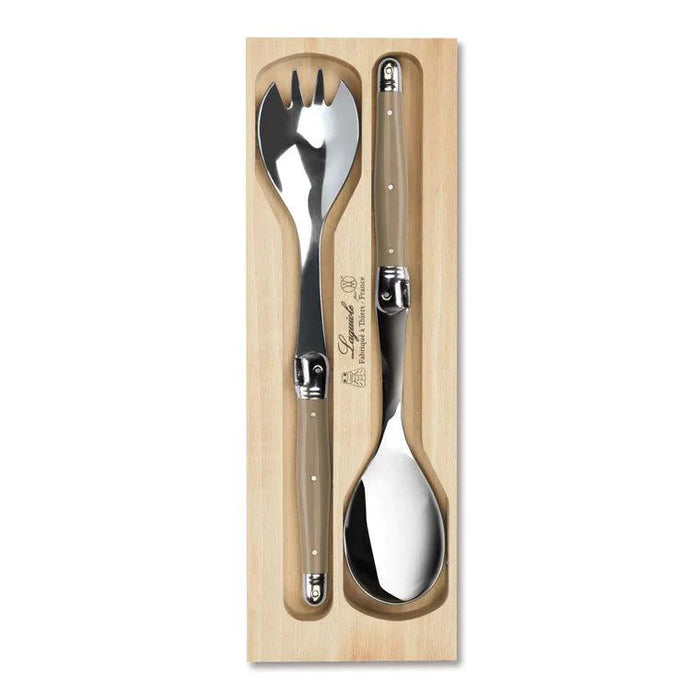 Laguiole Salad Server Set - Mushroom