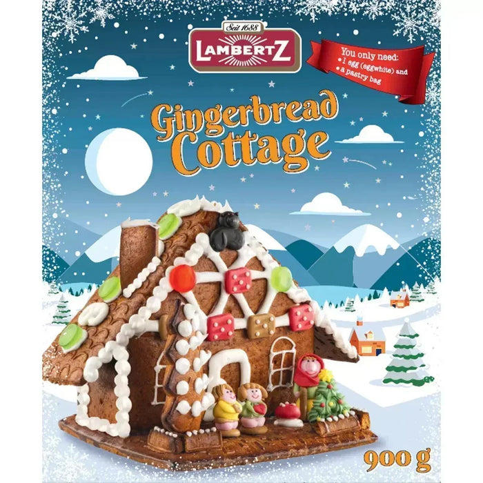 Lambertz Gingerbread Cottage & North Express Train Set (1.935kg) - LemonSalt