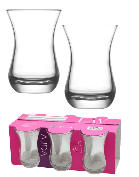 Lav Ajda Set of 6 Tea Glass | {{ collection.title }}