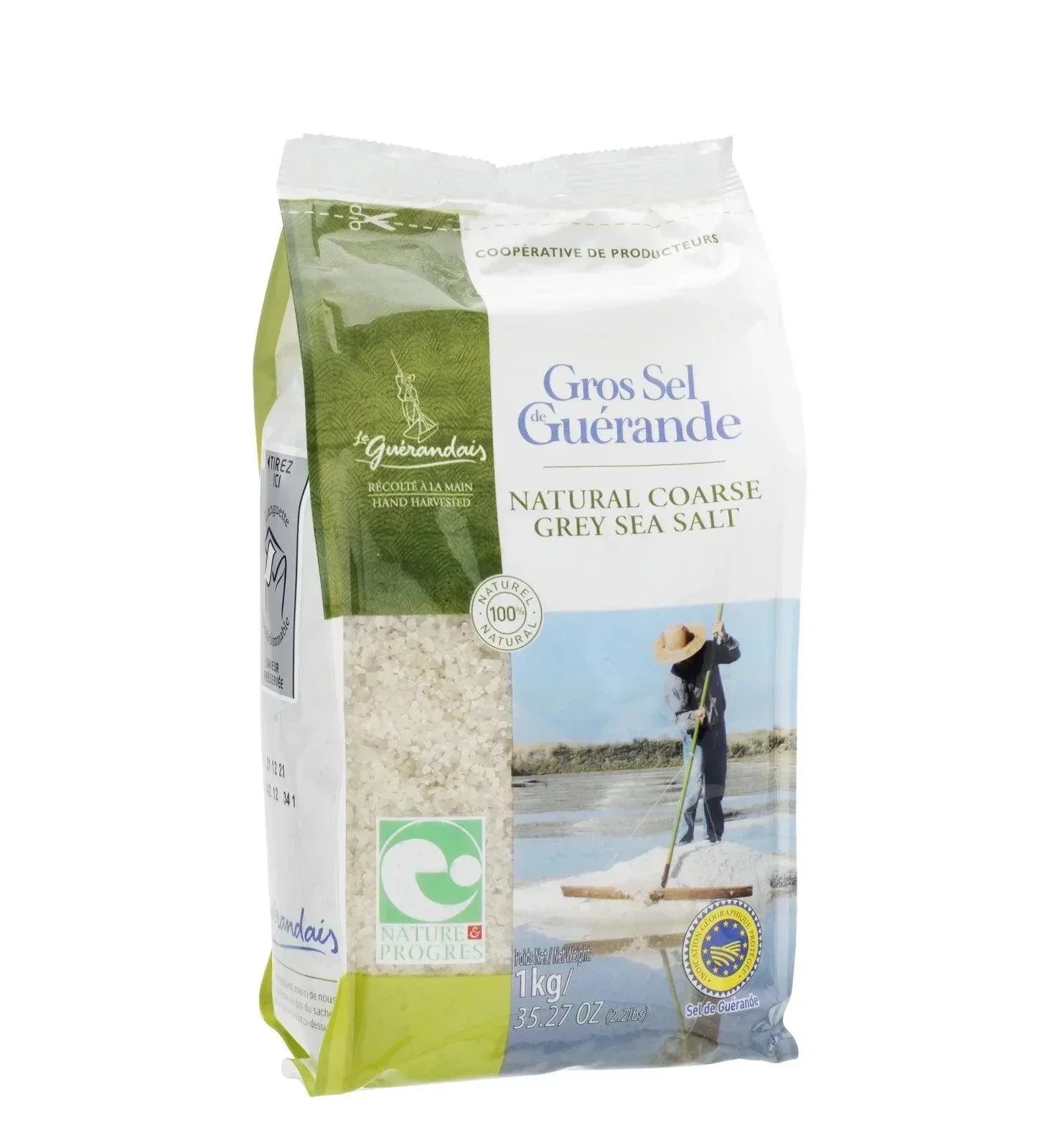 Le Guerandais Coarse Grey Cooking Sea Salt (1kg)