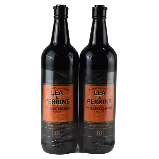 Lea & Perrins Worcestershire Sauce (2x568ml) - LemonSalt