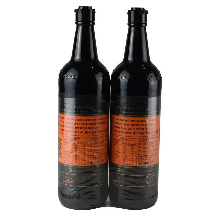 Lea & Perrins Worcestershire Sauce (2x568ml) - LemonSalt