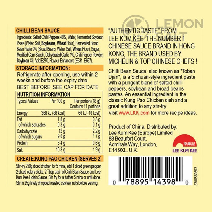 Lee Kum Kee - Chilli Bean Sauce (195g)