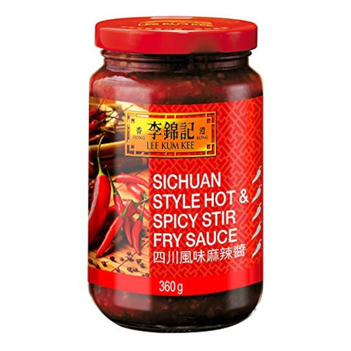 Lee Kum Kee - Sichuan Style Hot & Spicy Stir Fry Sauce (360g) - LemonSalt