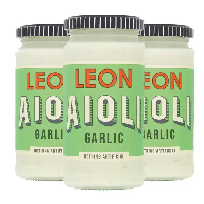 LEON Aioli Garlic (3x240ml) - LemonSalt