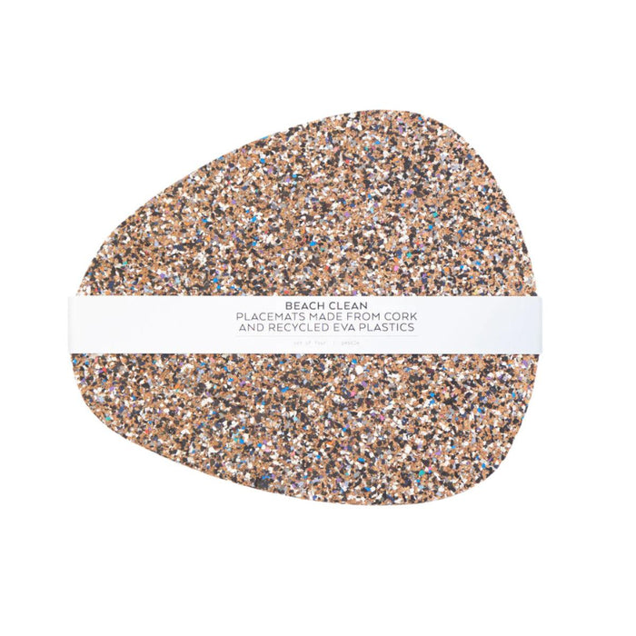 Liga Cork Beach Clean Placemats - Pebble (set of 4) - LemonSalt