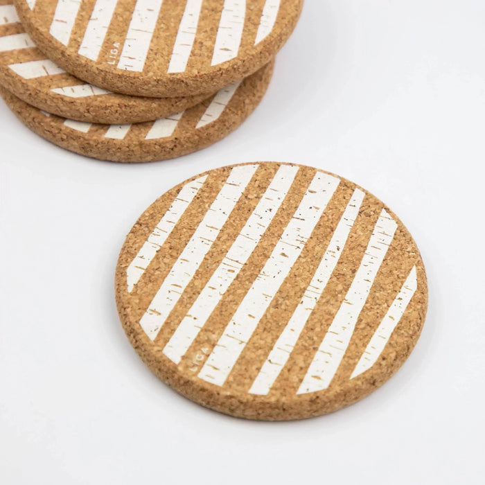 Liga Cork Coaster - Birch