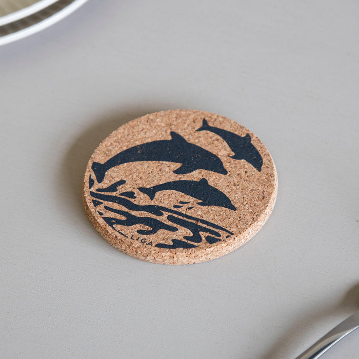 Liga Cork Coaster - Dolphins