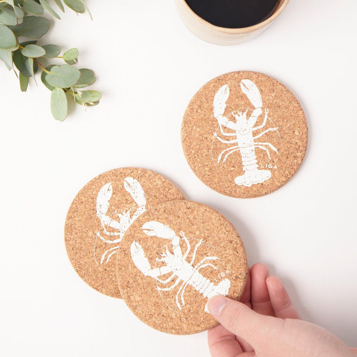 Liga Cork Coaster - Lobster - LemonSalt
