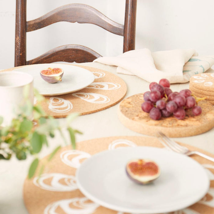 Liga Cork Coaster - Oyster - LemonSalt