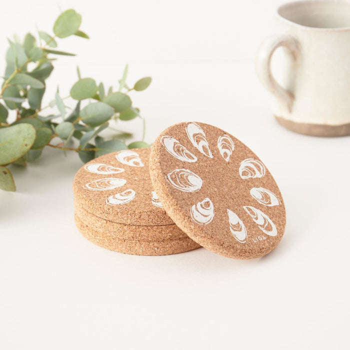 Liga Cork Coaster - Oyster - LemonSalt
