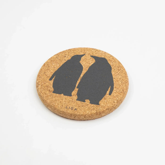 Liga Cork Coaster - Penguin